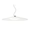 Besa Lighting Swan Cable Pendant, White/Opal, Black Finish, 1x23W LED 1KX-SWANWH-LED-BK - alternate 1